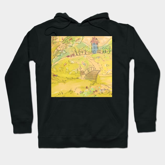 Moominsummer Hoodie by ParrotChixFish